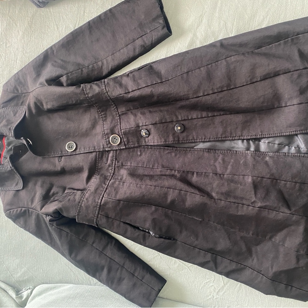 Kenneth Cole Reaction Black Pea Coat